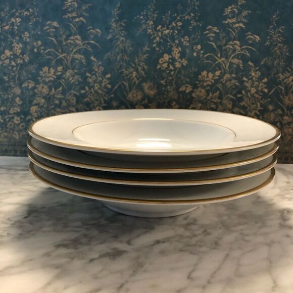 Noritake Goldcroft Occupied Japan Soup Bowls - Picture 2 of 7